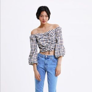 Zara Off Shoulder Top